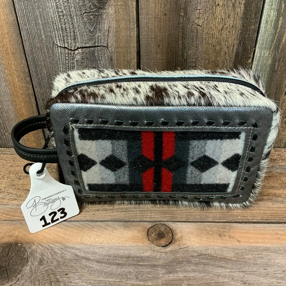 Small Buck-stitched Pendleton® Toiletry Bag #123