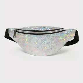Sparkly Sequin Glasses Fanny Pack  Perfect Gift Choice