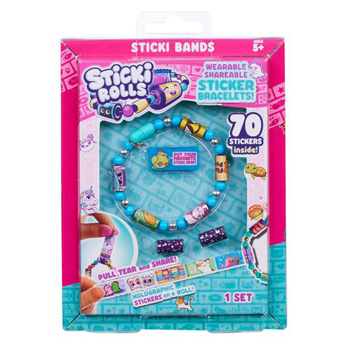 Sticki Rolls Sticki Bands Bracelet Pack