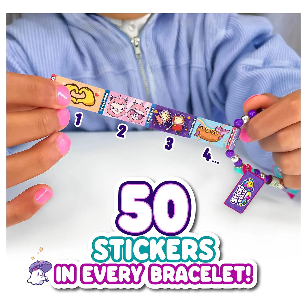 Sticki Rolls Sticki Bands Bracelet Pack
