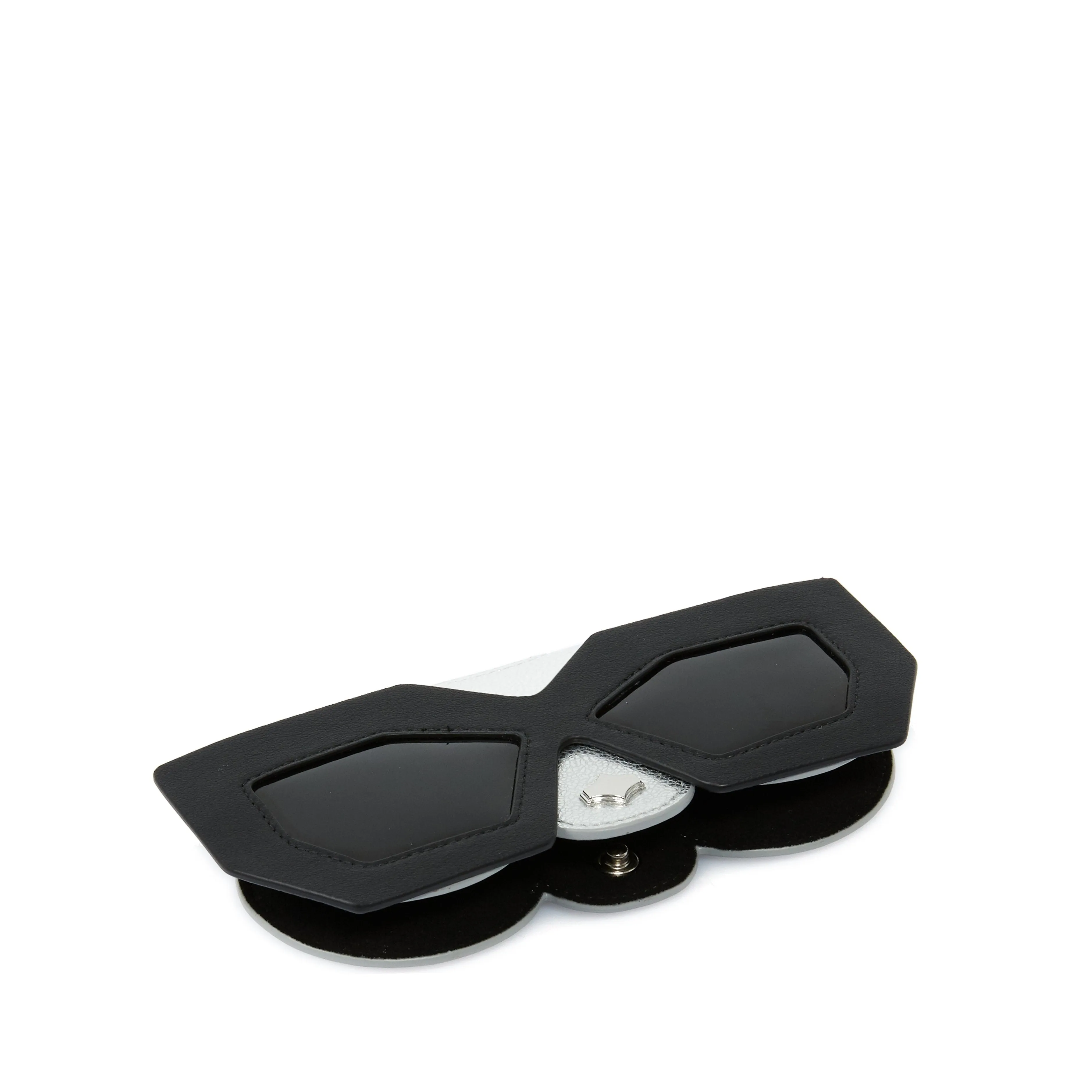 Sunglasses Case | Cosmic | Leather 24K Silver Plated