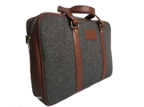 Tweed Laptop Bag (MOQ 100)