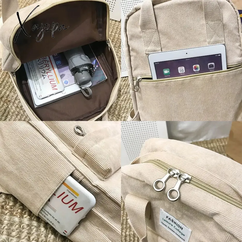 Xajzpa - New Trend Female Backpack Fashion Women Backpack College School School Bag Harajuku Travel Shoulder Bags For Teenage Girls