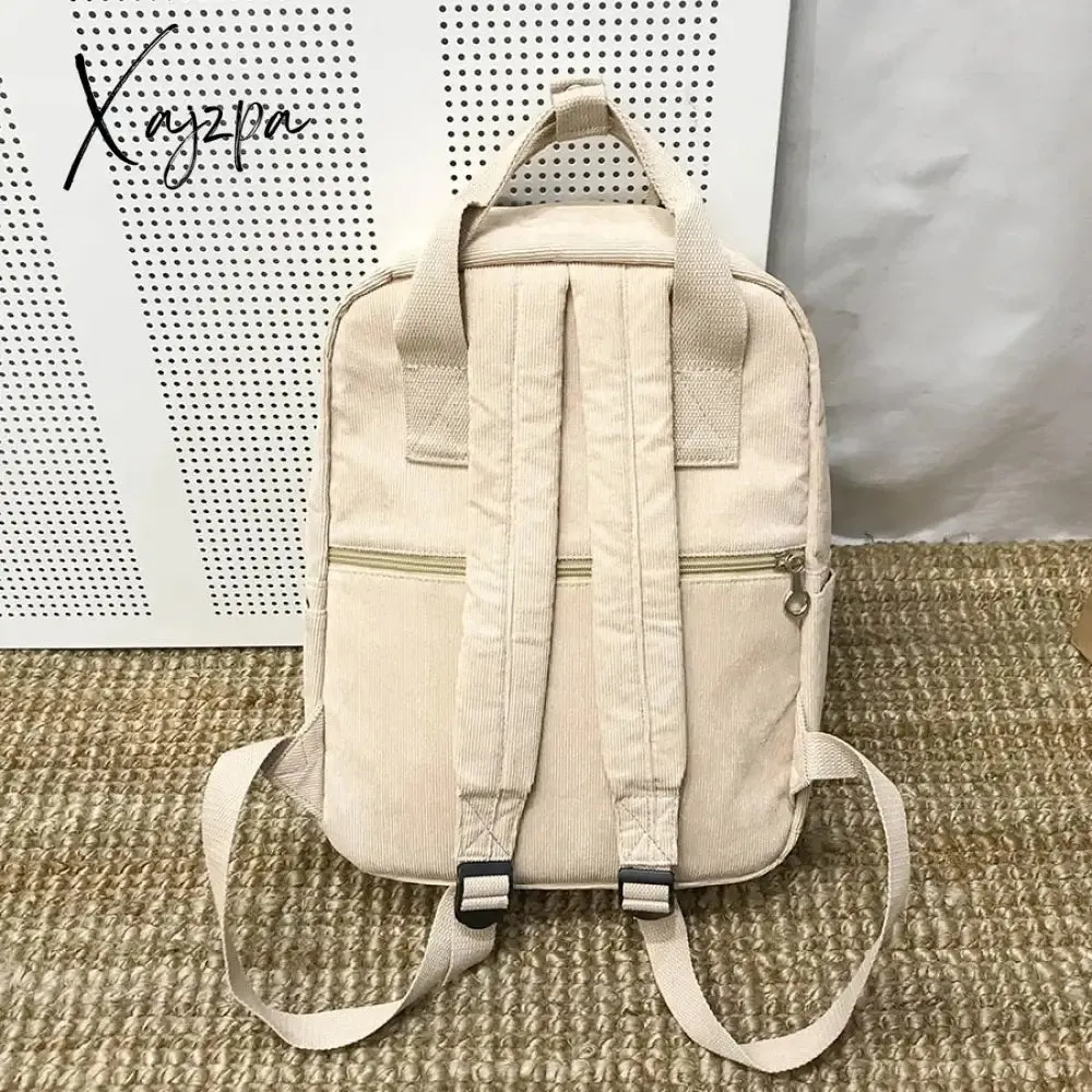 Xajzpa - New Trend Female Backpack Fashion Women Backpack College School School Bag Harajuku Travel Shoulder Bags For Teenage Girls