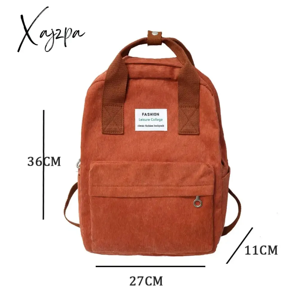 Xajzpa - New Trend Female Backpack Fashion Women Backpack College School School Bag Harajuku Travel Shoulder Bags For Teenage Girls